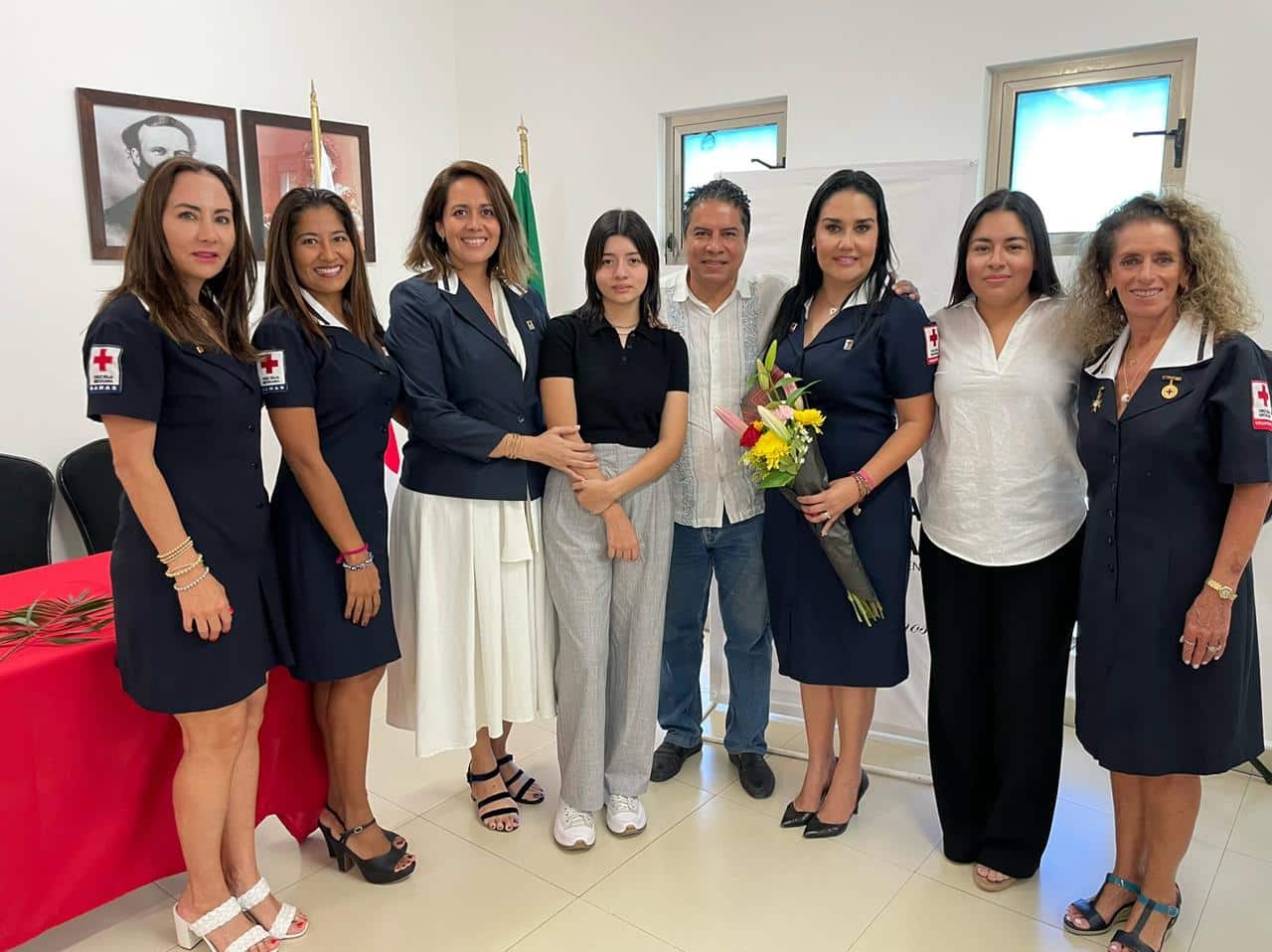 Toma protesta Brenda Amaro como Presidente de las Damas Voluntarias de la Cruz Roja Playa del Carmen