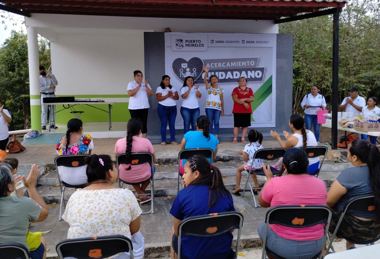 Brigada de acercamiento ciudadano llega a la comunidad de Delirios