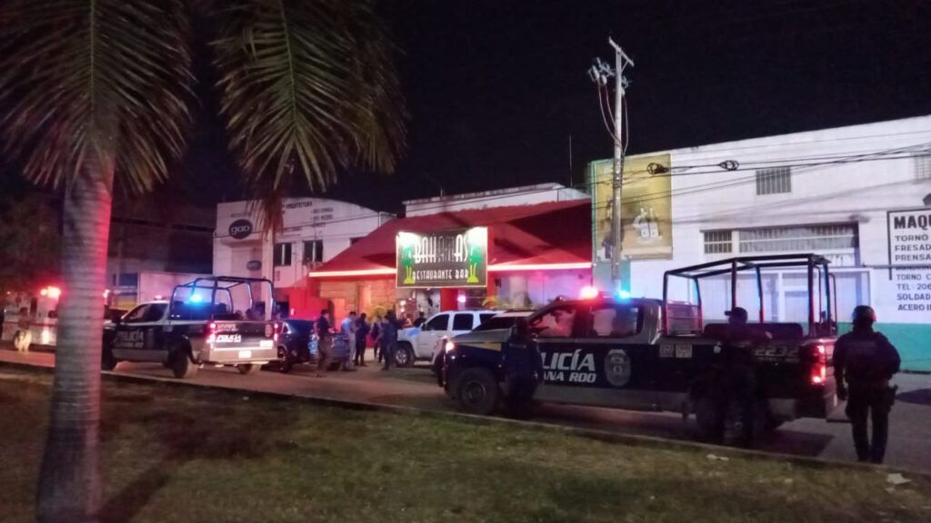 Estalla balacera en la Región 95 de Cancún; hay 8 detenidos