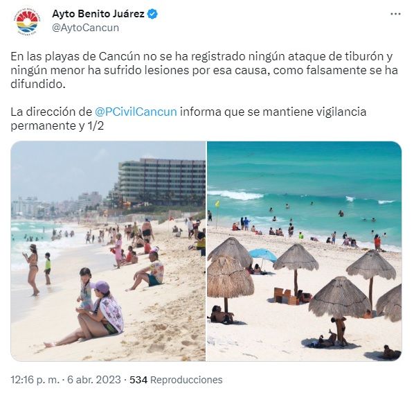 Fake news sobre Cancún no han afectado la llegada de visitantes, asegura secretario municipal de turismo