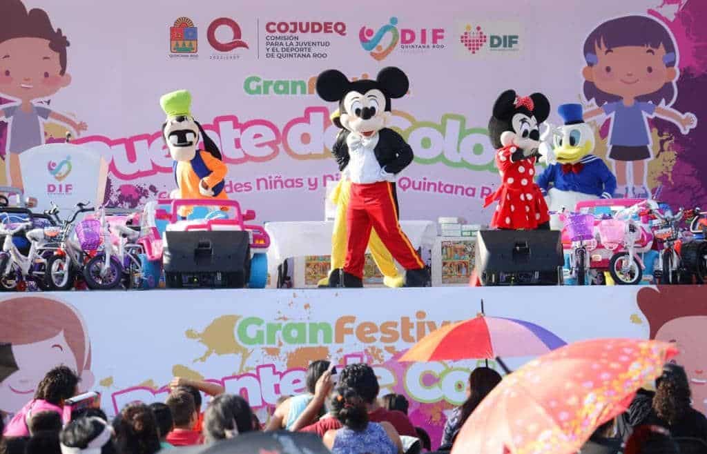 El Gran Festival “Puente de Colores” regala sonrisas y felicidad a 5 mil carrilloportenses