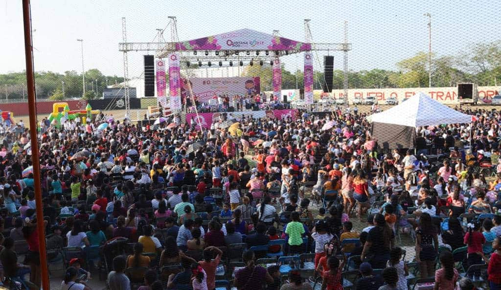 El Gran Festival “Puente de Colores” regala sonrisas y felicidad a 5 mil carrilloportenses