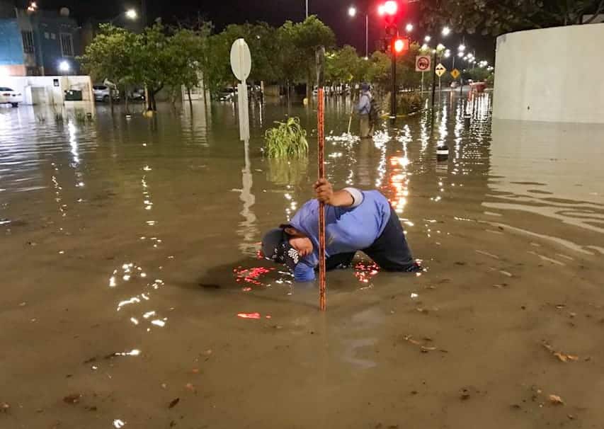 Rápida reacción de Servicios Públicos en limpieza de pozos