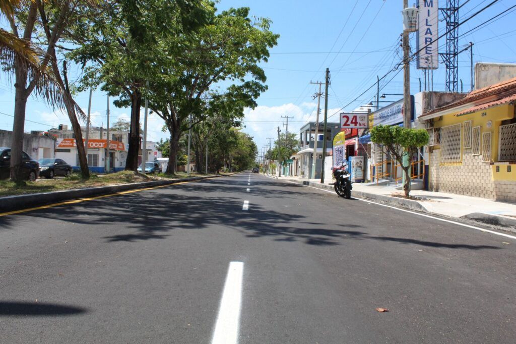 Concluyen trabajos de repavimentación de la avenida Javier Rojo Gómez