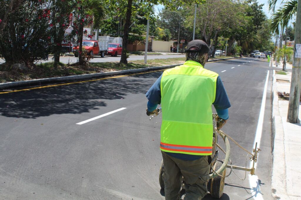 Concluyen trabajos de repavimentación de la avenida Javier Rojo Gómez