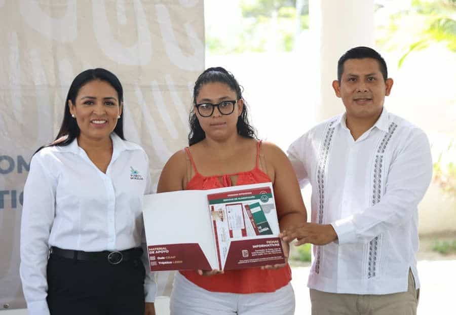 Destaca Blanca Merari beneficios del programa federal "La Escuela es Nuestra"