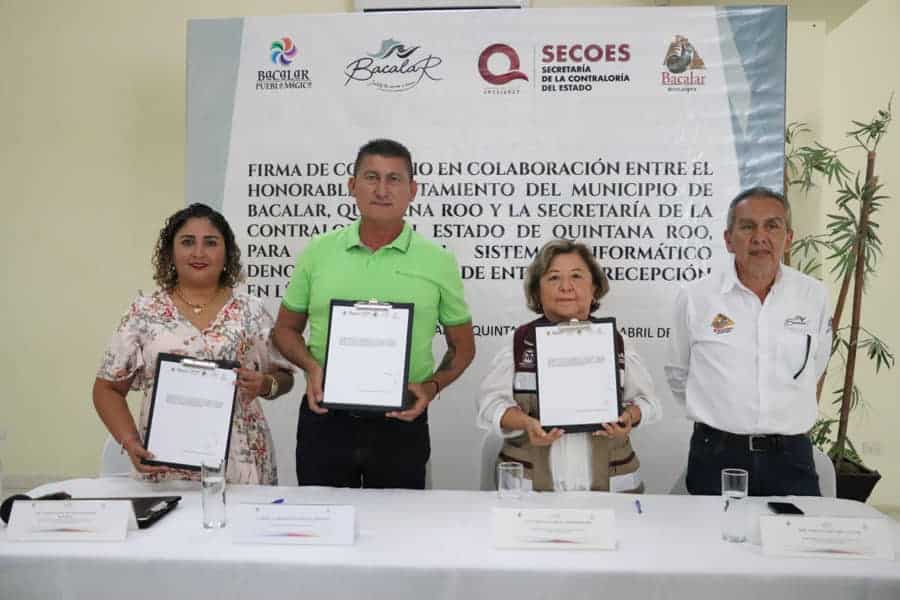 Gobierno de "Chepe" Contreras hace alianza con la SECOES para fortalecer la transparencia u rendición de cuentas