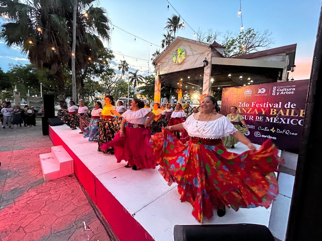 Gran respuesta de la ciudadanía al segundo festival de danza y baile del sur de México