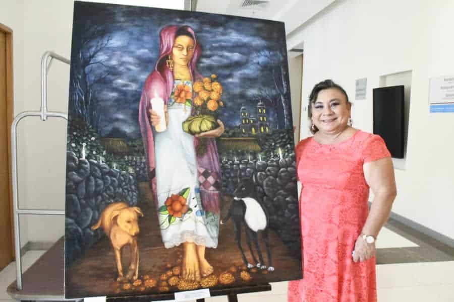 Inauguran exposición pictórica impulsada por el Ayuntamiento de OPB