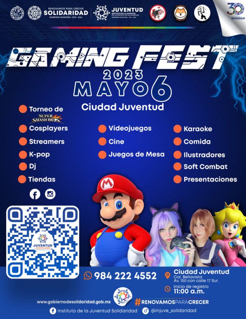 Todo listo para el “Gaming Fest”