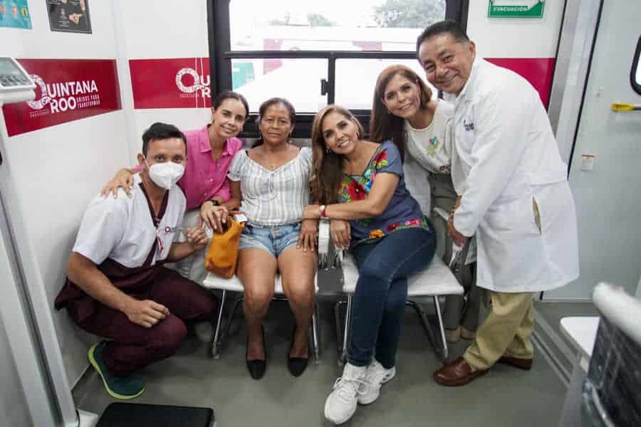Mara Lezama lleva caravana de Salud para Tod@s a la región 235