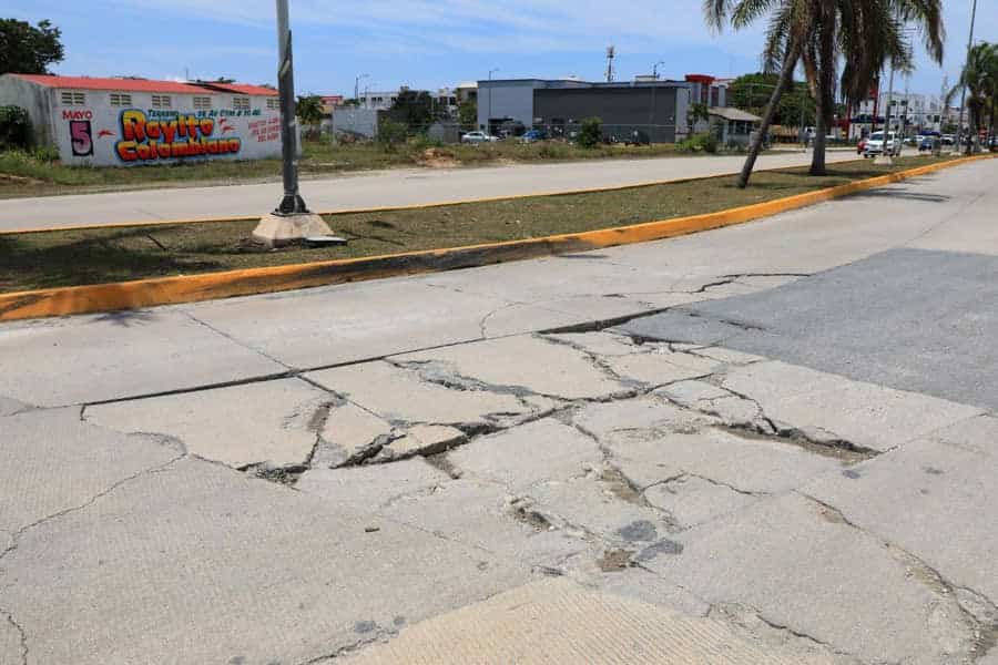 Inician trabajos de repavimentación en importante tramo de la 115
