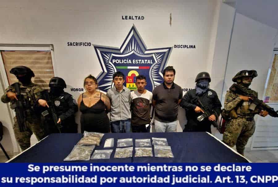 SSC logra importantes detenciones en el municipio de Tulum