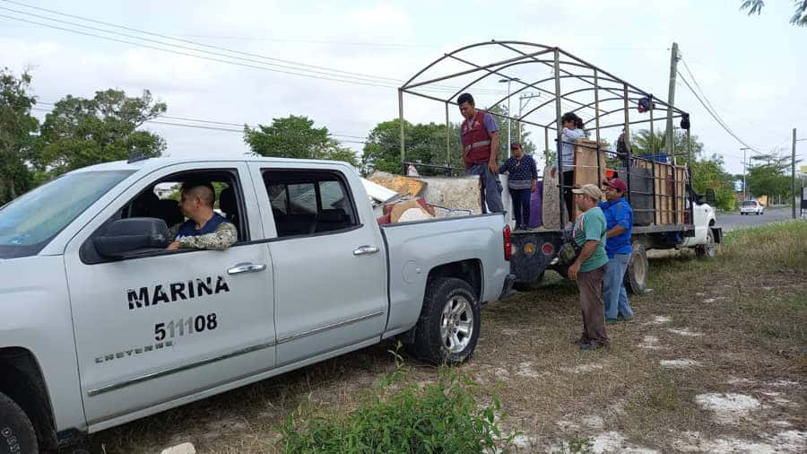 Más de 18 toneladas de cacharros fueron recogidos en nueve colonias y fraccionamientos de Chetumal