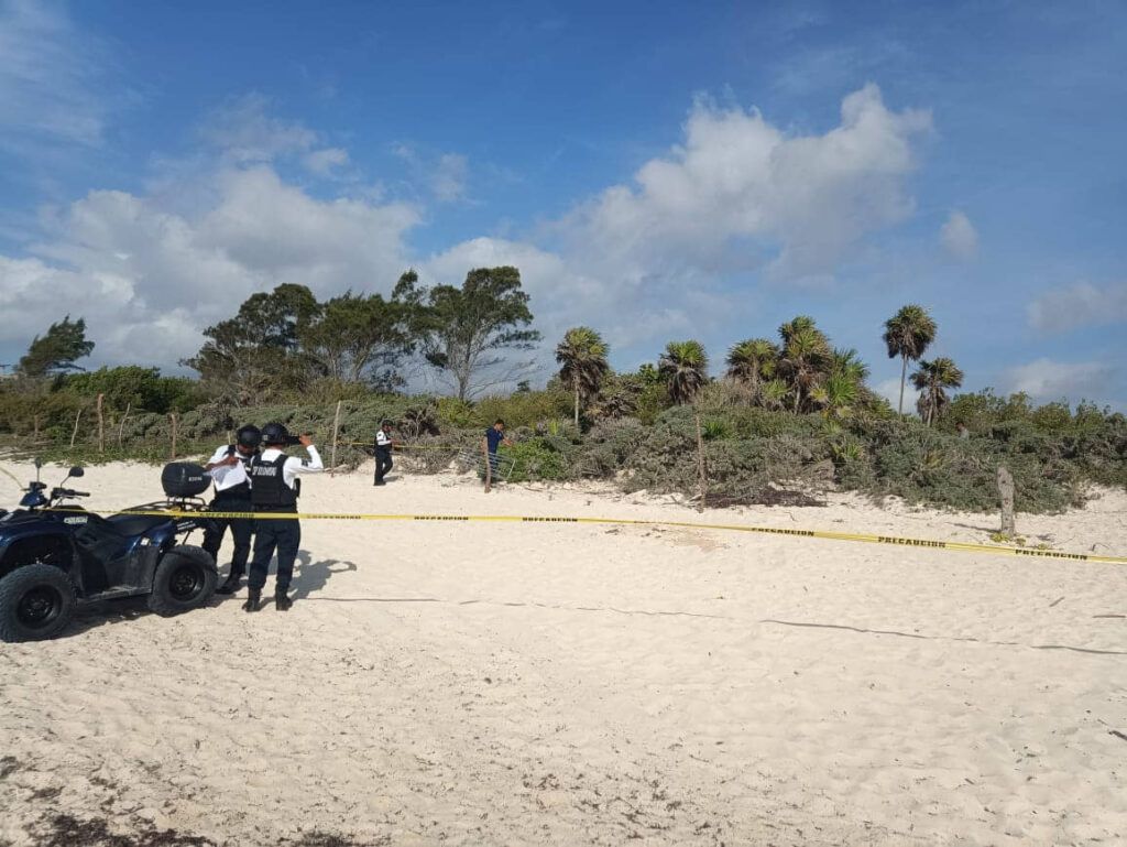 Encuentran sin vida a Indigente en un predio ubicado en la zona federal marítima con Colosio