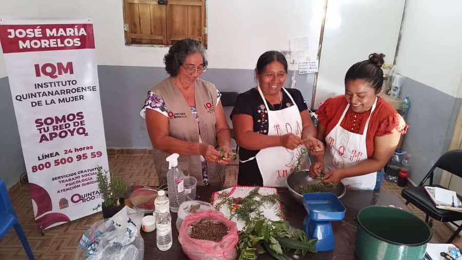 Fortalece IQM la autonomía económica de las mujeres de la zona maya