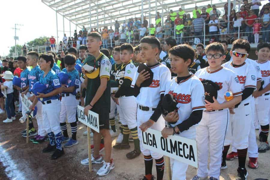 Arranca torneo de ligas pequeñas "Williamsport" en Bacalar