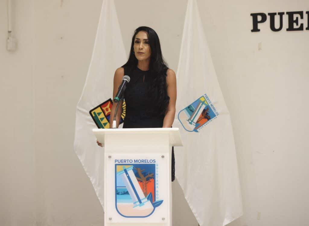 Inaugura Blanca Merari el "Encuentro de negocios networking Puerto Morelos ANIERM 2023"