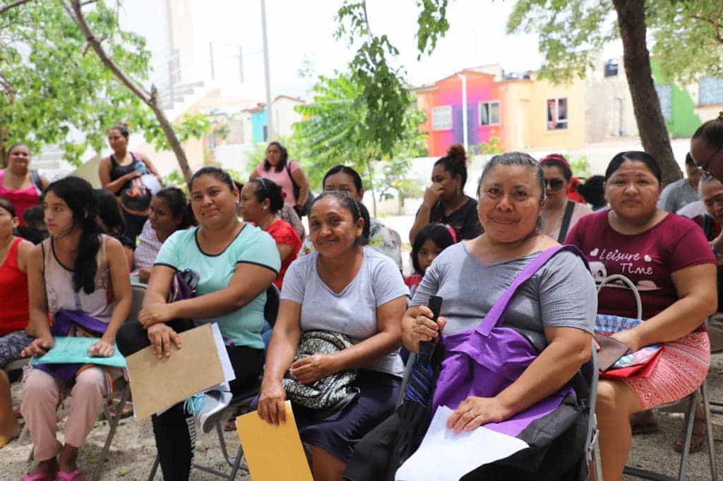 Realizan jornada de “Tu Identidad es Tu Derecho” en Villas Otoch en Cancún