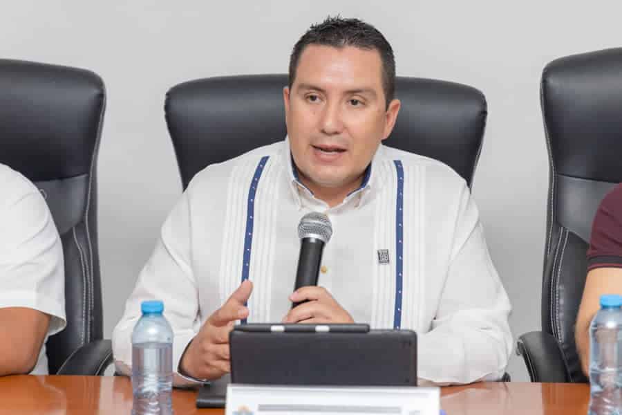 Diego Castañón encabeza firma de convenio con el Tribunal de Justicia Administrativa