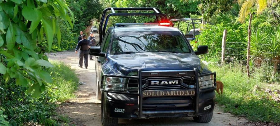 Hallan dos cuerpos sin vida en las inmediaciones de Playa del Carmen