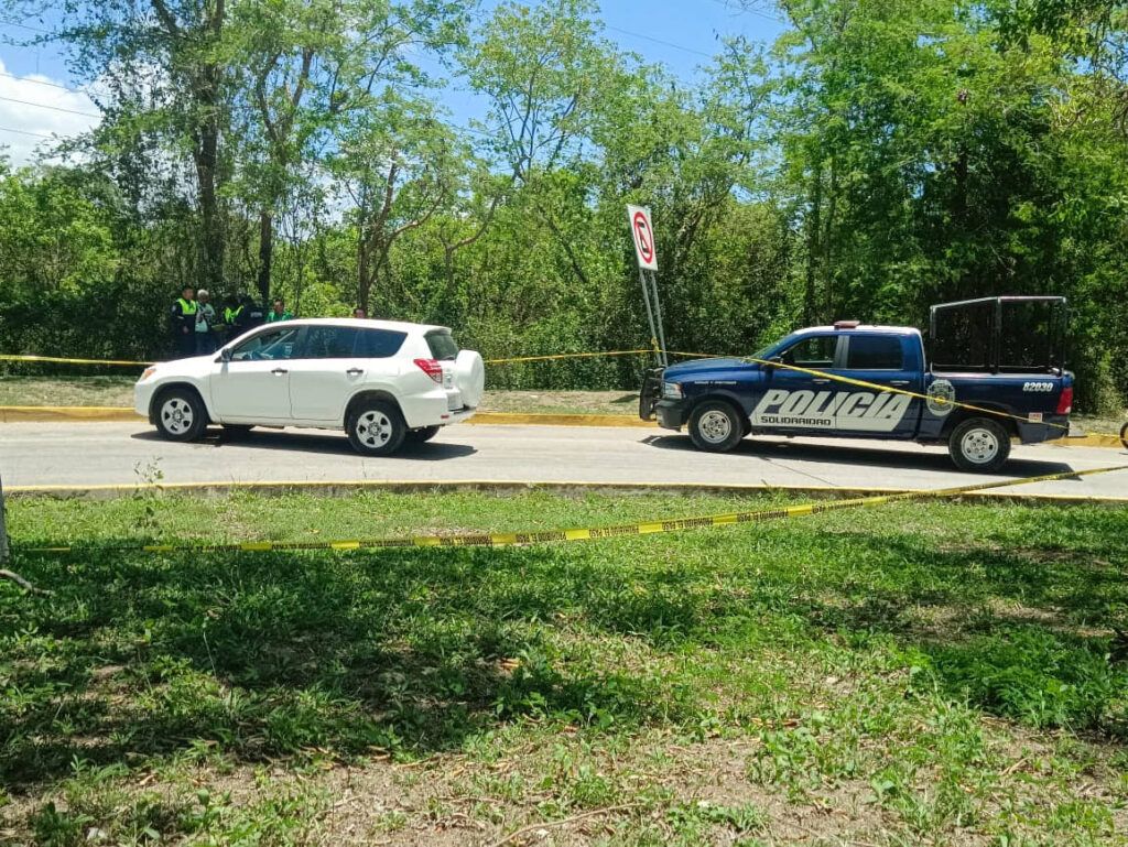 Balazos entre Policías de playa del Carmen y delincuentes que huían desde la ciudad de Cancún