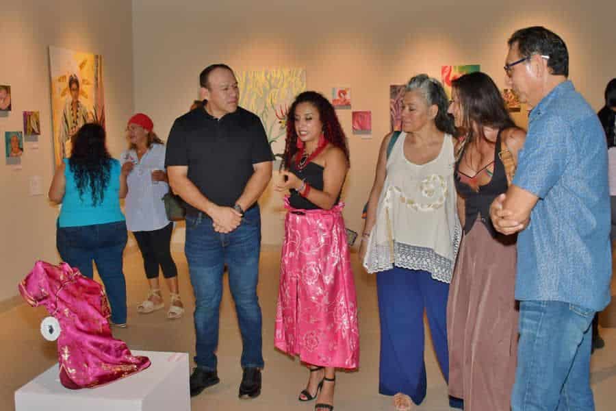 La Fundación de Parques y Museos de Cozumel inauguró la exposición “Where is the bautiful heave?”