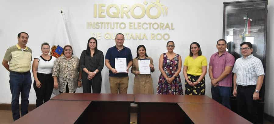 IEQROO firma convenio de colaboración con Fundación Teletón México