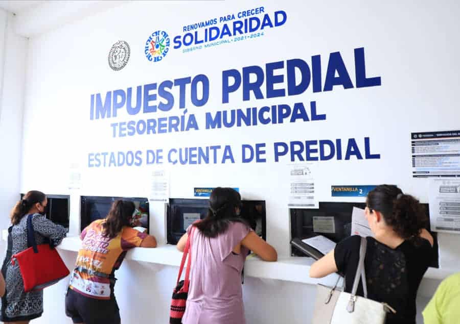 Gobierno de Solidaridad otorga descuentos a favor de contribuyentes