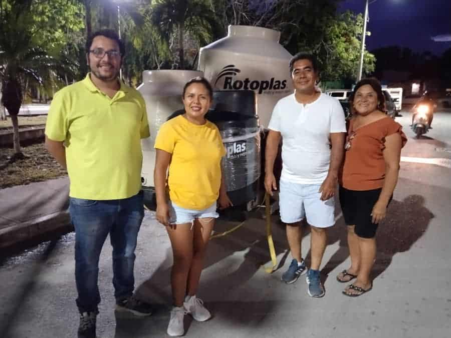 Apoyo a vecinos del Fraccionamiento Las Palmas por parte de Movimiento Ciudadano y la Congregación Mariana Trinitaria