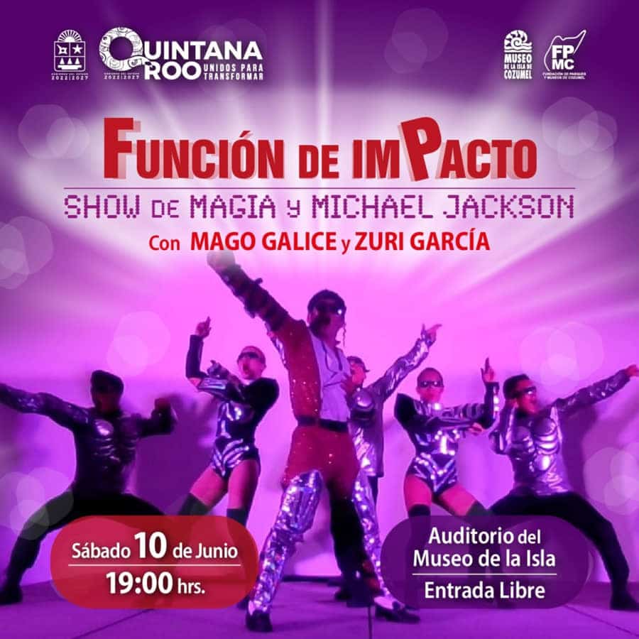 La Fundación de Parques y Museos de Cozumel realizará un espectacular show musical y de magia
