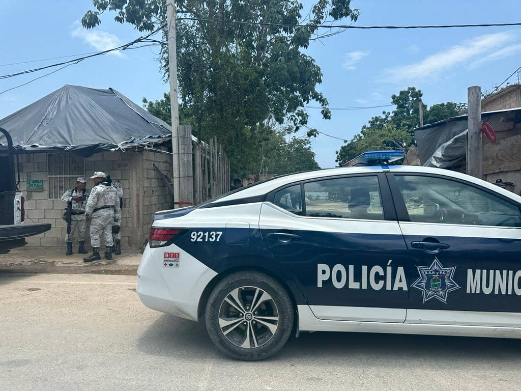 Balean a un hombre en la colonia 2 de Octubre de Tulum
