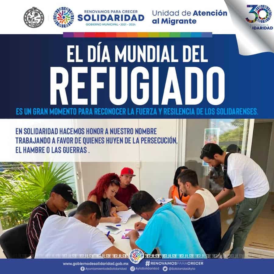 En Solidaridad se dignifica a refugiados