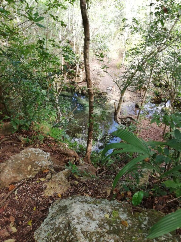 Dinamitan cenote de la comunidad Macario Gómez, en Tulum