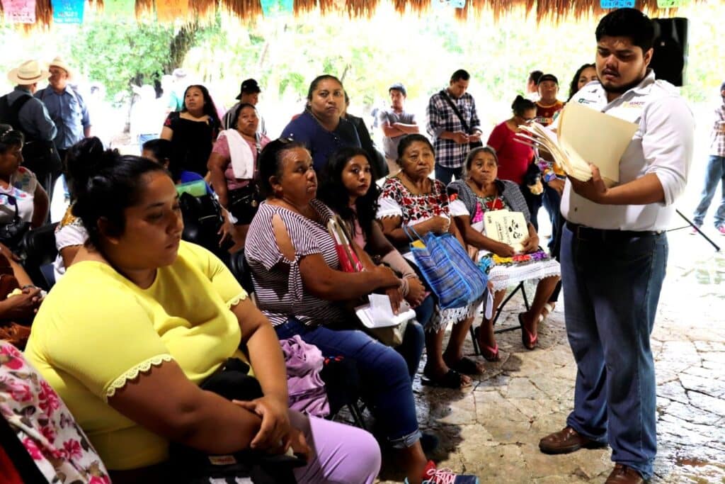 Llega a Bacalar la jornada de Justicia Itinerante para hacer valer el derecho de las mujeres por el acceso a la tierra