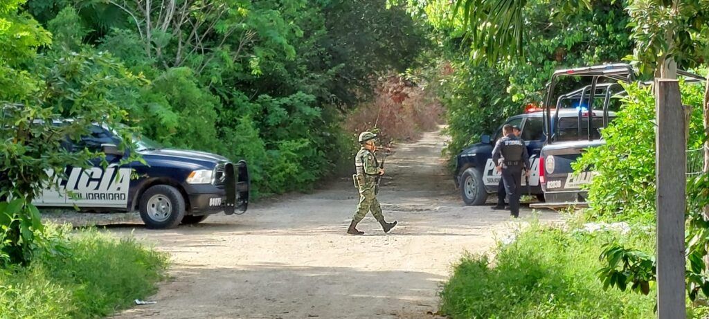 Asesinan a dos personas en colonia irregular de Playa del Carmen