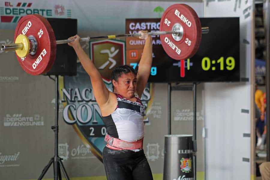 Equipo femenil quintanarroense de halterofilia cierra participación con un total de 32 medallas 
