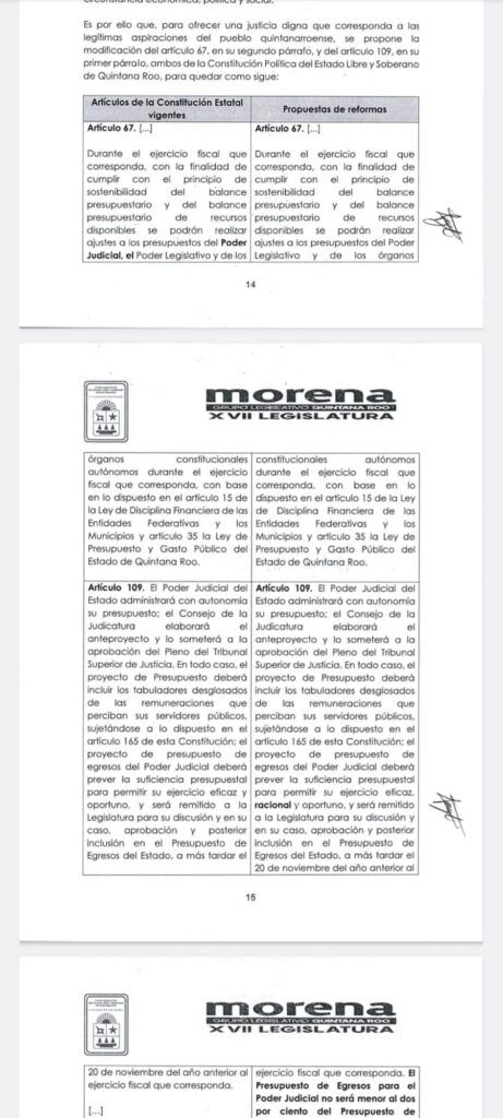 Definirá hoy la XVII Legislatura si da 'marcha atrás' a reforma de autoridad para el Poder Judicial 