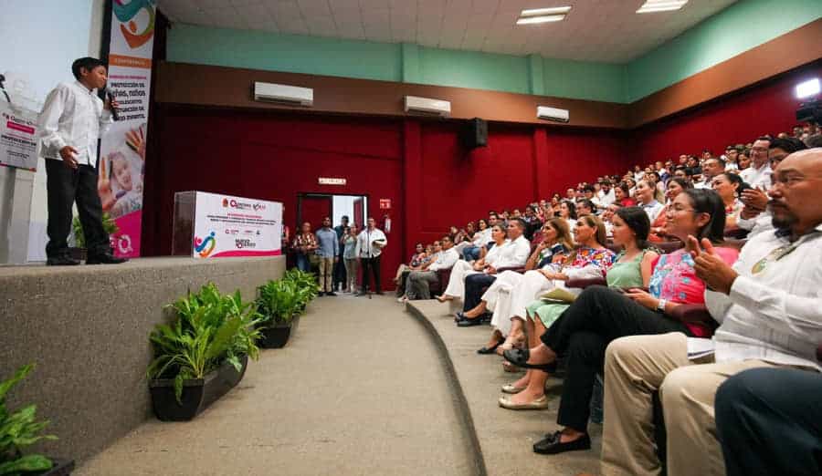 La protección de la niñez es prioridad en Quintana Roo: Mara Lezama