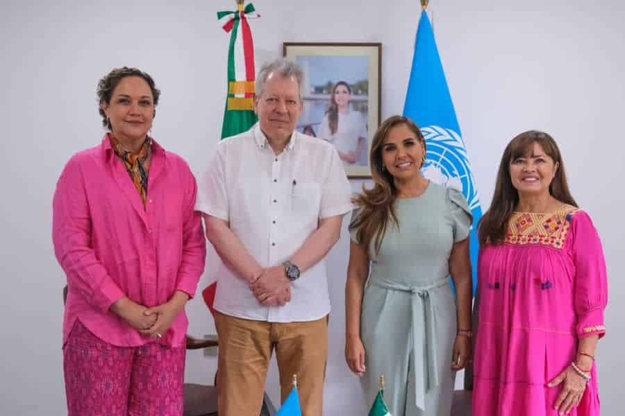 Reunión bilateral del Gobierno de Quintana Roo con el Sistema de Naciones Unidas en México