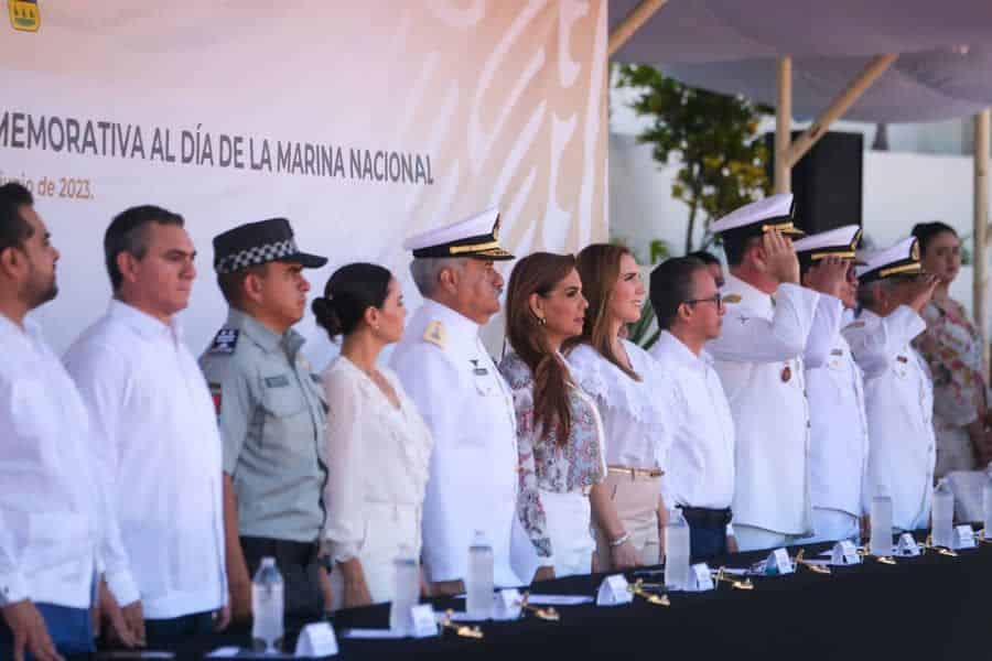 La sociedad reconoce la labor de mujeres y hombres de la Marina: Mara Lezama