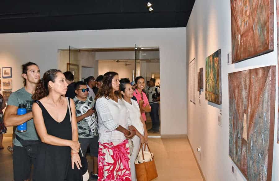Inauguran la exposición pictórica “Diálogos con el Pasado Maya”
