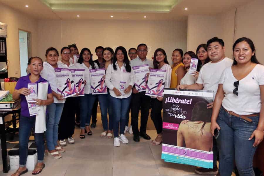 Promueve gobierno de Puerto Morelos cultura de paz y respeto a los derechos humanos