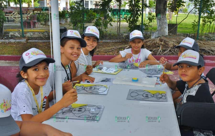 Inició el curso “Verano: Arte y Cultura” que organiza la Fundación de Parques y Museos de Cozumel