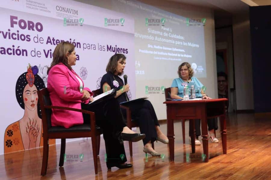 Participa Quintana Roo en Foro Nacional “Consolidación del Sistema Nacional de Servicios de Atención para las Mujeres”