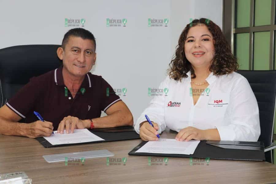 Ayuntamiento de Bacalar y el IQM trabajan en unidad por el empoderamiento y autonomía de las mujeres