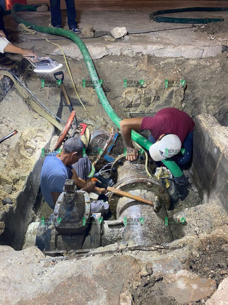 Avanzan trabajos para modernizar infraestructura sanitaria en Cozumel