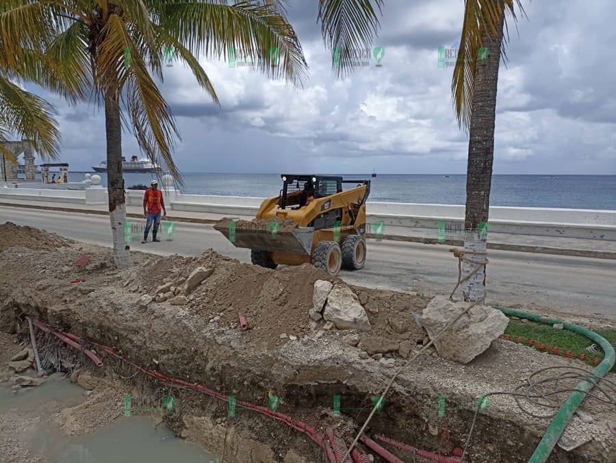 Avanzan trabajos para modernizar infraestructura sanitaria en Cozumel