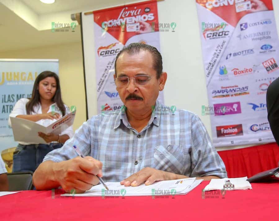 Firma CROC convenios para el beneplácito de sus agremiados