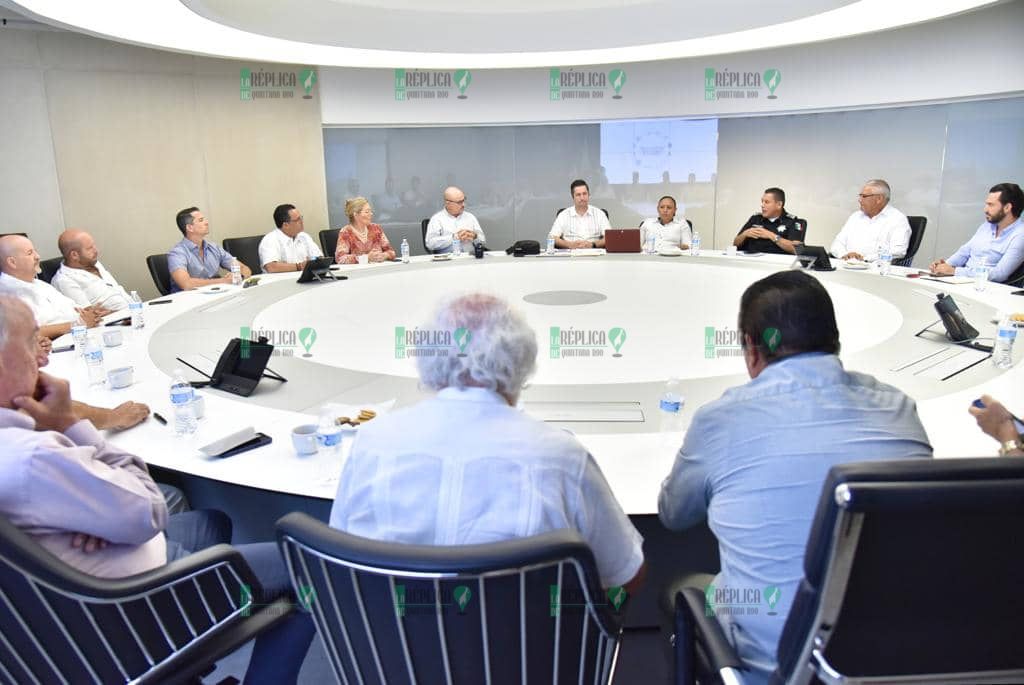 Sostienen reunión estratégica para el desarrollo y la seguridad de Quintana Roo